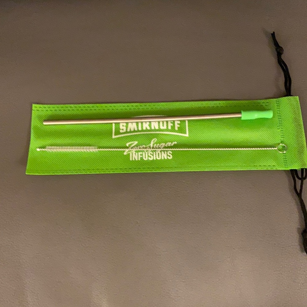 Smirnoff Zero Sugar Infusions Straw